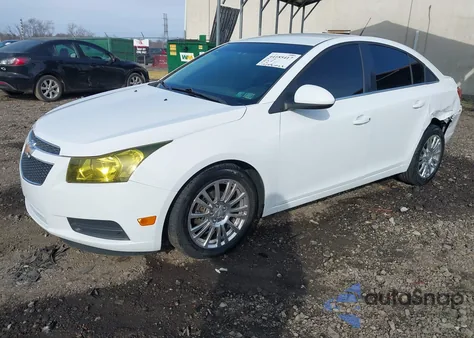 2012 Chevrolet Cruze Eco из США, поврежденный, VIN 1G1PK5SC3C7349851